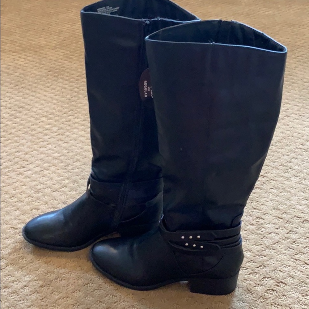 👢Material Girl Black Tall Boots👢